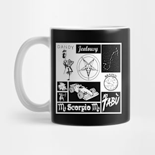 SCORPIO ZODIAC SIGN CHART Mug